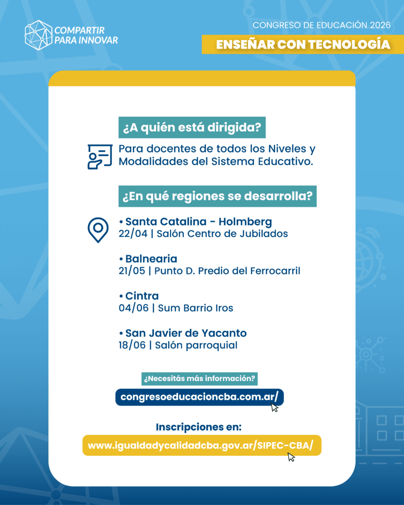 Actividades presenciales del Congreso de Educación (3)